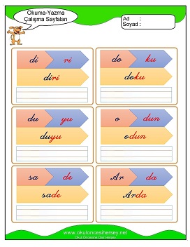 d sesi Grubu Çalışma Sayfaları
